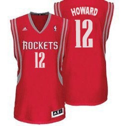 Women's Dwight Howard Houston Rockets Road Red Jersey